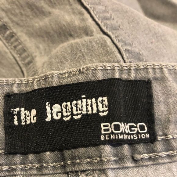 BONGO Mid-Rise Grey Skinny Jean Distressed Faded​ - Picture 6 of 6